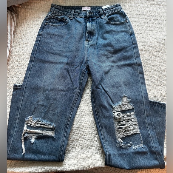 Pink Lily straight jeans - Picture 1 of 3